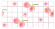 Панель ПВХ Grace Плитка Розовые герберы (955x480x3.5мм) - 