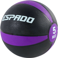 Медицинбол Espado ES2601 (5кг, фиолетовый) -