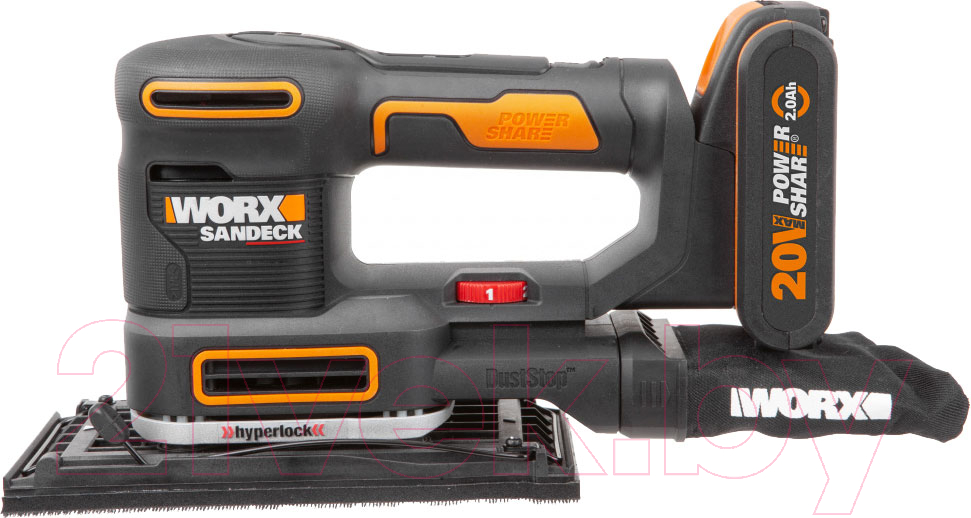 Вибрационная шлифовальная машина Worx WX820