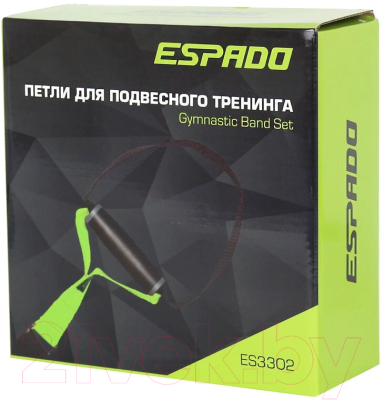 Петли TRX Espado ES3302 (черный/зеленый)