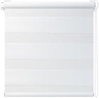 Рулонная штора АС МАРТ Баланс 43x160 (белый) - 
