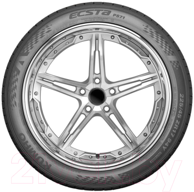 Летняя шина Kumho Ecsta PS71 225/40ZR18 92Y