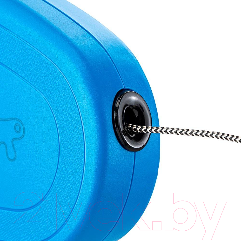 Поводок-рулетка Ferplast Flippy One L / 75094025 (шнур, синий) — фото 3