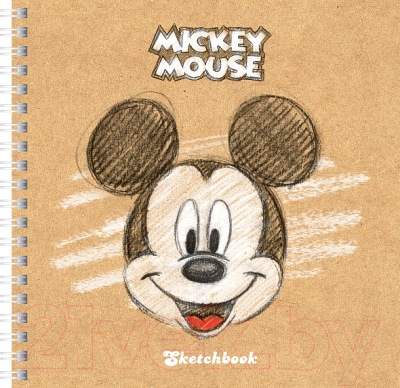 

Тетрадь Hatber, SketchBook Микки Маус / 80Тт5Aгр-20580