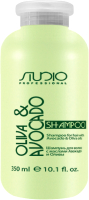 Шампунь для волос Kapous С маслами Авокадо и Оливы (350мл) - 