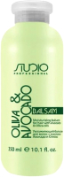 Бальзам для волос Kapous Увлажняющий с маслами авокадо и оливы (350мл) - 