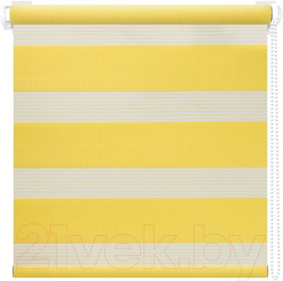 Рулонная штора АС МАРТ Баланс 67x160 (желтый)