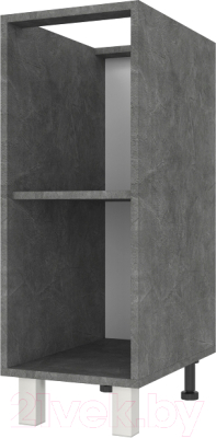 Шкаф-стол кухонный Modern Ника Н223 (камень темный)