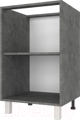 Шкаф под мойку Modern Ника Н225 (камень темный)