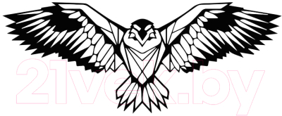 Декор настенный Arthata Белый орел 40x20-B / 055-1 (черный)
