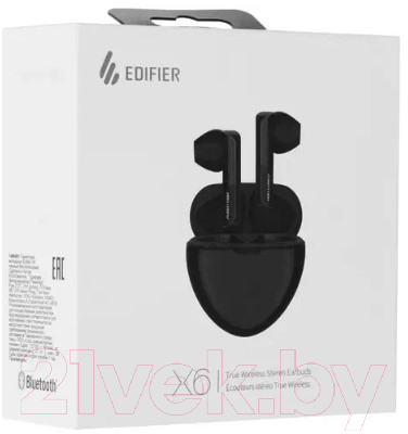 Изображение товара Беспроводные наушники Edifier X6 (черный)