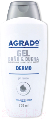Гель для душа Agrado Bath & Shower Gel Dermo для чувствительной кожи (750мл)