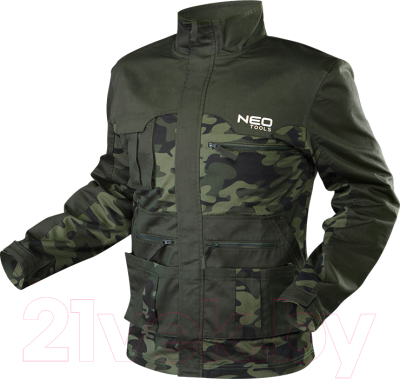Куртка рабочая Neo Tools Camo 81-211-L