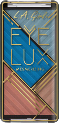 

Палетка теней для век L.A.Girl, Коричневый;синий;голубой;бежевый, EyeLux Mesmerizing Eyeshadow-Tropicalize GES466