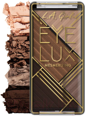 

Палетка теней для век L.A.Girl, Коричневый;бежевый, EyeLux Mesmerizing Eyeshadow-Idolize GES470