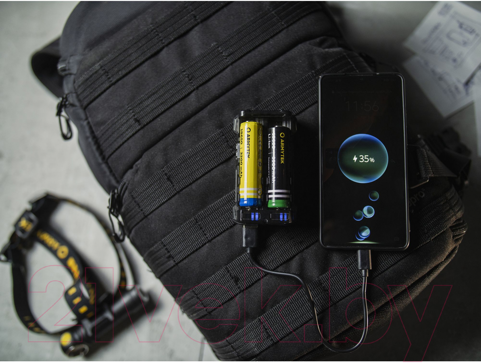 Зарядное устройство для аккумуляторов Armytek Handy C2 VE / A03901 — фото 5