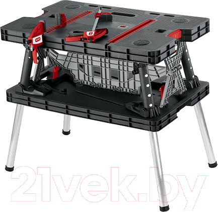 Верстак Keter Folding Work Table / 17182239 (черный)