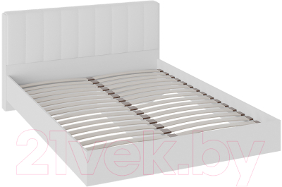 Полуторная кровать ТриЯ Глория НМ 140x200 (белый)