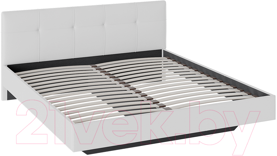 Двуспальная кровать ТриЯ Элис тип 1 с мягкой обивкой 180x200
