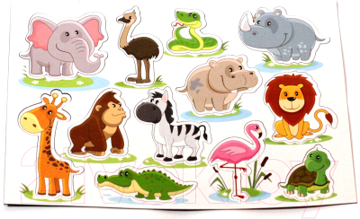 Изображение товара Развивающая игрушка Десятое королевство Магнитные истории. Африка / 04011