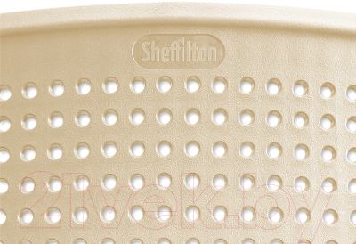Обеденная группа Sheffilton SHT-DS128 (бежевый/черный муар)