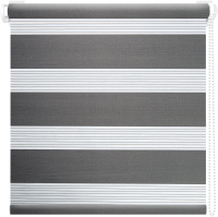 Рулонная штора АС МАРТ Баланс 43x160 (темно-серый) - 