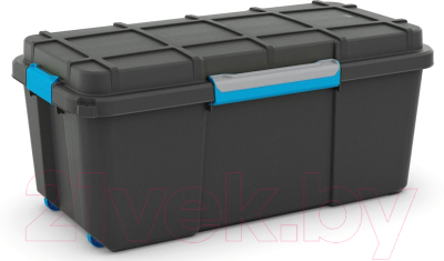 Контейнер для хранения Keter Scuba Box L BK/SKG Premium / 8431000 (черный/синий)