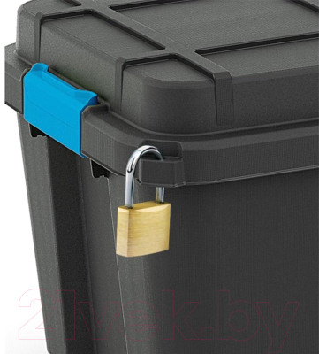 Контейнер для хранения Keter Scuba Box M BK/SKG / 8433000 (черный/синий)