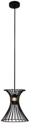 Потолочный светильник Элетех Талия 212 ф205 НСБ 01-60-150 / 1005404560 (черный муар)