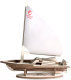 Миниатюра изображения товара Катер игрушечный Lemmo Парусник Юнга / 01-52