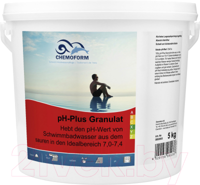 Средство для регулировки pH Chemoform pH-Плюс гранулированное (5кг)