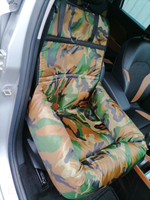 Изображение товара Автокресло для собак Happy Friends Stm 351 (хаки)