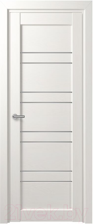 Дверь межкомнатная Deform D15 Deform ДО 90x200 (матовое/дуб шале снежный)