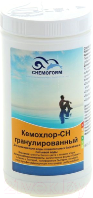 Средство для бассейна дезинфицирующее Chemoform Кемохлор СН гранулированное (1кг)