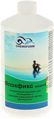 Коагулянт для бассейна Chemoform Флокфикс жидкий (1л)