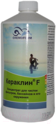 Средство для очистки фильтров бассейна Chemoform Кераклин F (1л)