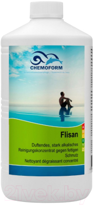 Средство для очистки бассейна Chemoform Флисан (1л)