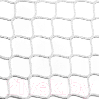 Сетка хоккейная Luxsol Безузловая 1.83x1.22x0.6/1.12м (2.2мм, белый)