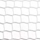 Сетка хоккейная Luxsol Безузловая 1.83x1.22x0.6/1.12м (2.2мм, белый) - 