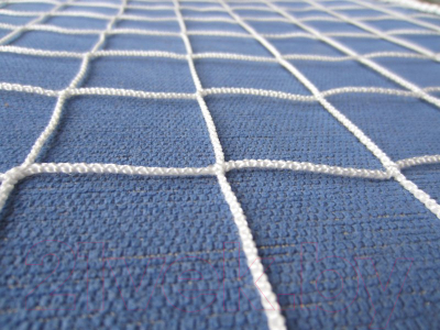 Теннисная сетка Luxsol Безузловая 12.6x1.08м (3.2мм, белый)