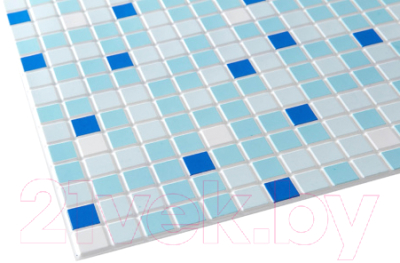 Панель ПВХ Grace Мозаика Синяя (955x480x3.5мм)