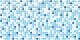 Панель ПВХ Grace Мозаика Синяя (955x480x3.5мм) - 