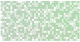 Панель ПВХ Grace Мозаика Зеленая (955x480x3.5мм) - 