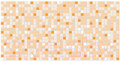 Панель ПВХ Grace Мозаика Оранжевая (955x480x3.5мм)