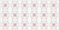 Панель ПВХ Grace Мозаика Цветочный орнамент - 