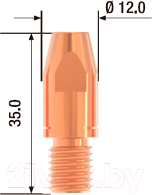 Наконечник контактный для горелки Fubag FB.CTM10.35-10 (25шт)