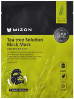 Маска для лица тканевая Mizon Tea tree Solution Black Mask (25мл) - 