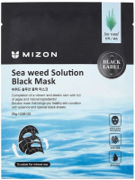 

Маска для лица тканевая Mizon, Sea weed Solution Black Mask