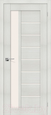Дверь межкомнатная el'Porta Эко Порта-27 90x200 (Bianco Veralinga/Magic Fog)