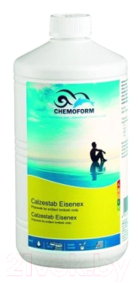 Средство для смягчения воды в бассейне Chemoform Calzestab Eisenеx (1л)